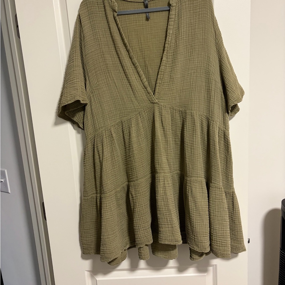 Anthropologie Olive Tunic Dress